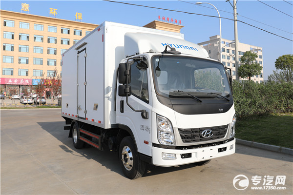 四川现代盛图300国五冷藏车